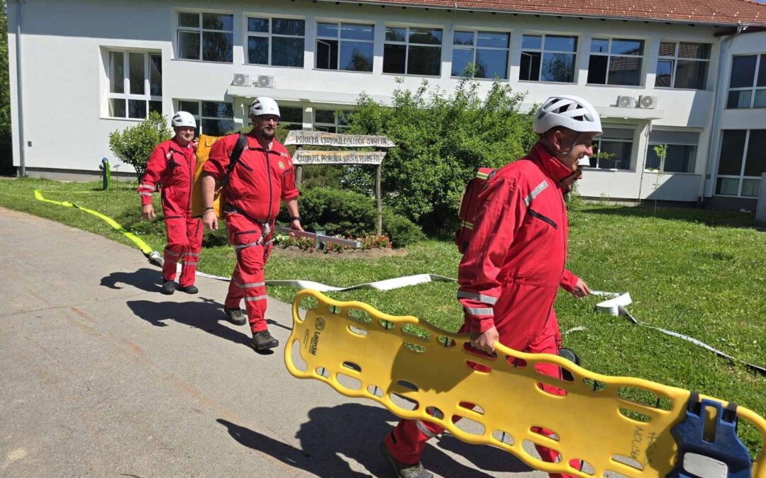 Vatrogasna vježba evakuacije i spašavanja