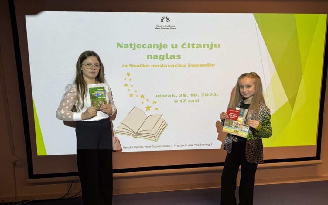 Županijsko natjecanje u čitanju naglas