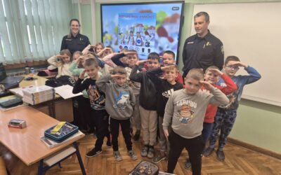 Posjet policijskh službenika PGP Novska s ispostavom Jasenovac