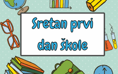 Organizacija rada 1. dan škole 7. rujna 2026.